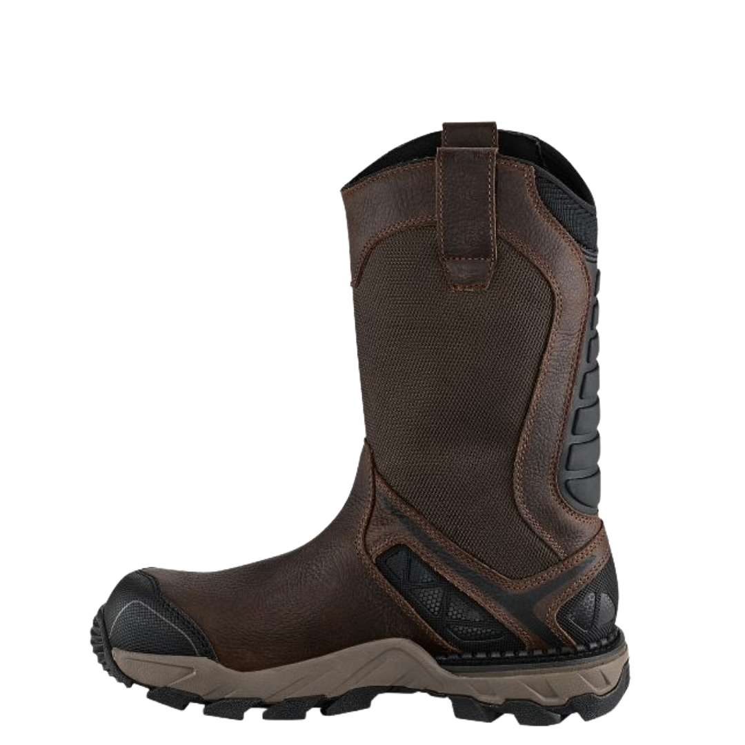 Irish Setter Men's Brown 11" Pull On Waterproof Non-Metallic Work Boot 83984