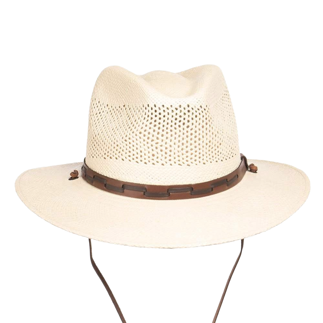 Stetson Airway Vented Panama Natural Straw Hat TSARWY-383081