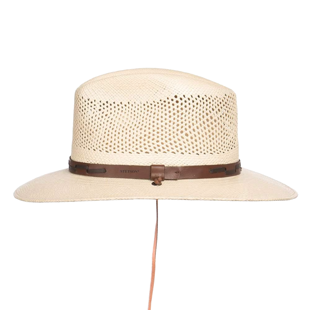 Stetson Airway Vented Panama Natural Straw Hat TSARWY-383081