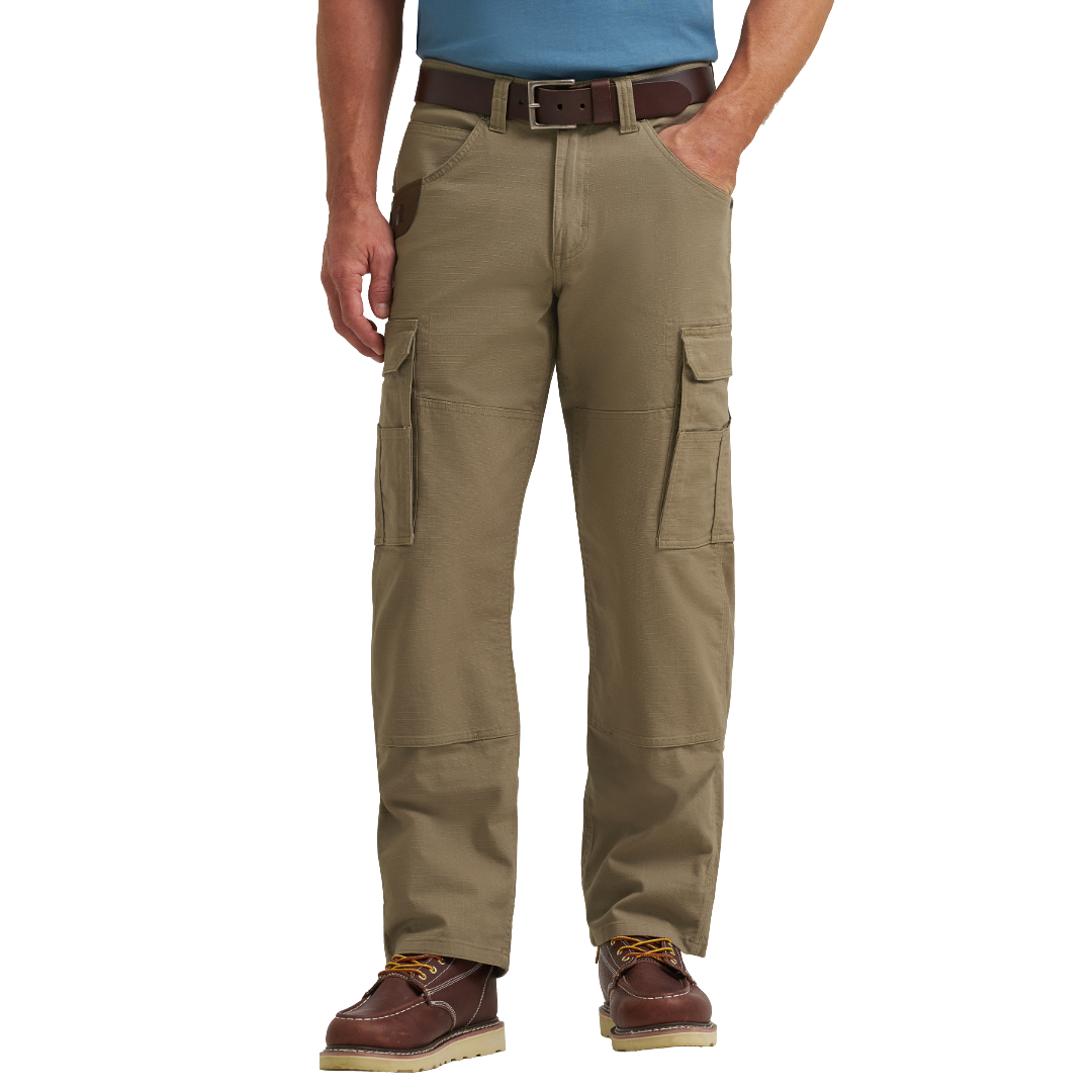 Wrangler Men's Riggs Workwear Ripstop Ranger Bark Stretch Pant 112374647 - Wild West Boot Store