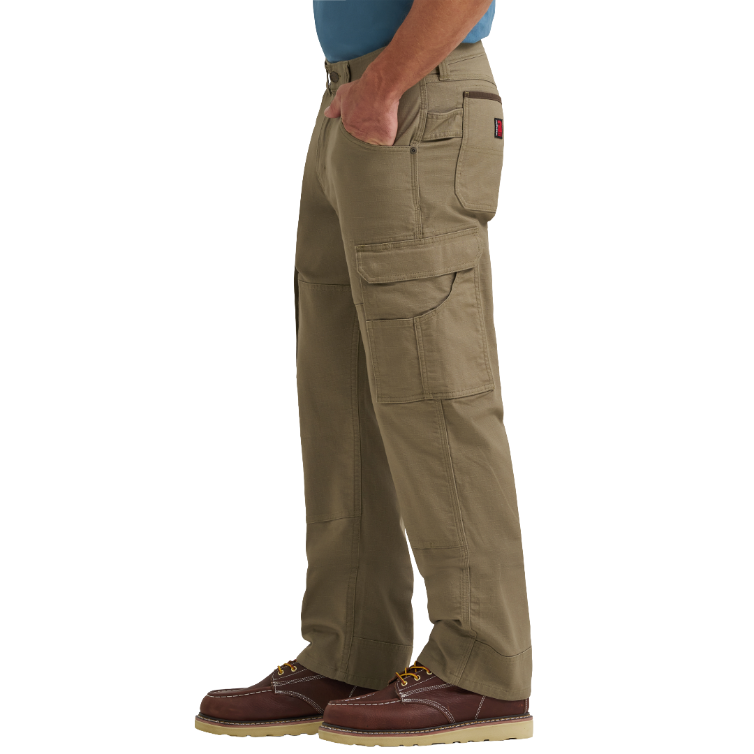 Wrangler Men's Riggs Workwear Ripstop Ranger Bark Stretch Pant 112374647 - Wild West Boot Store