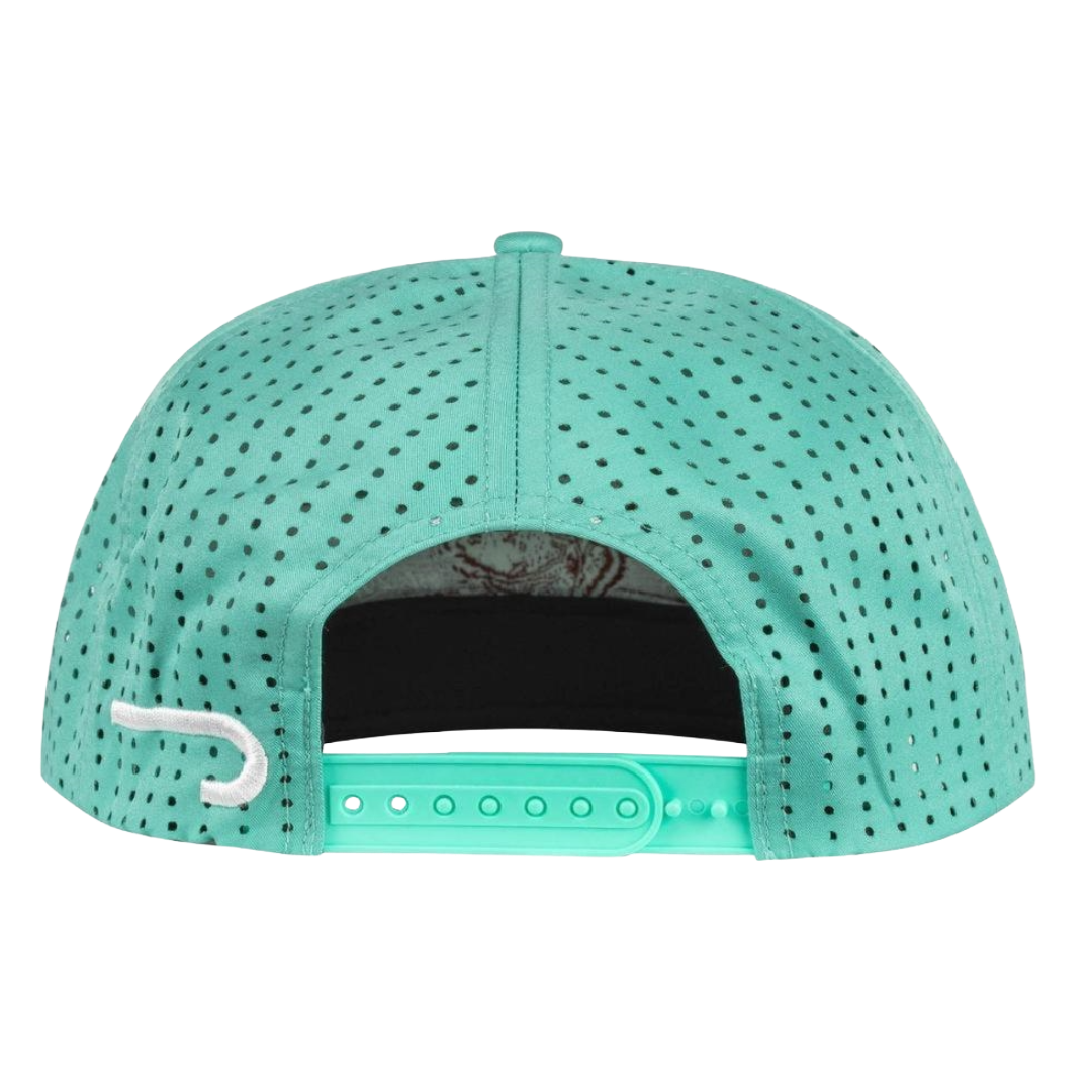 Lazy J Ranch Wear Diamond Banner Teal Performance Trucker Cap TEALPERJ