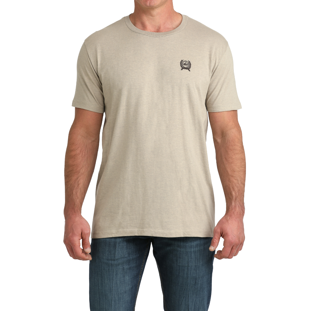 Cinch Men's Short Sleeve Stone T-Shirt MTT1690717