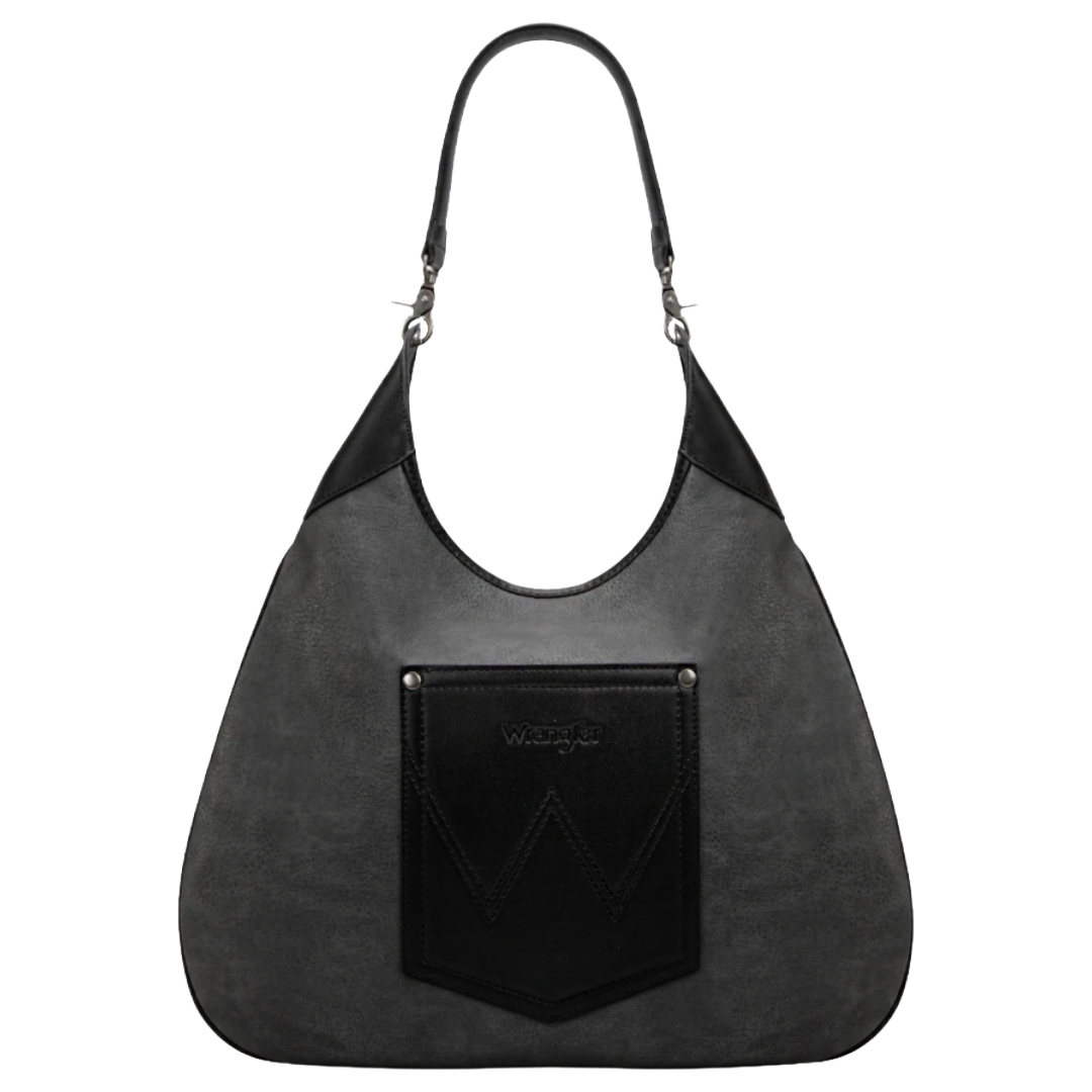 Wrangler Ladies Black Hobo Bag/Crossbody Bag WG242-918BK