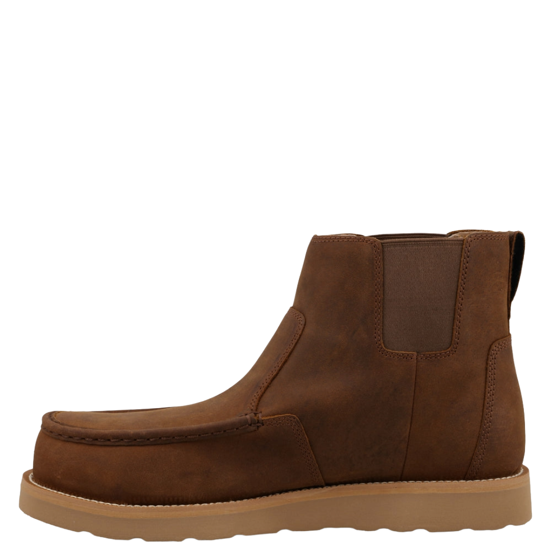 Twisted X Men's Chelsea Cinnamon Brown Composite Toe Work Boot MWWN003