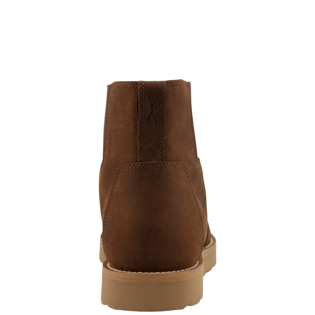 Twisted X Men's Chelsea Cinnamon Brown Composite Toe Work Boot MWWN003