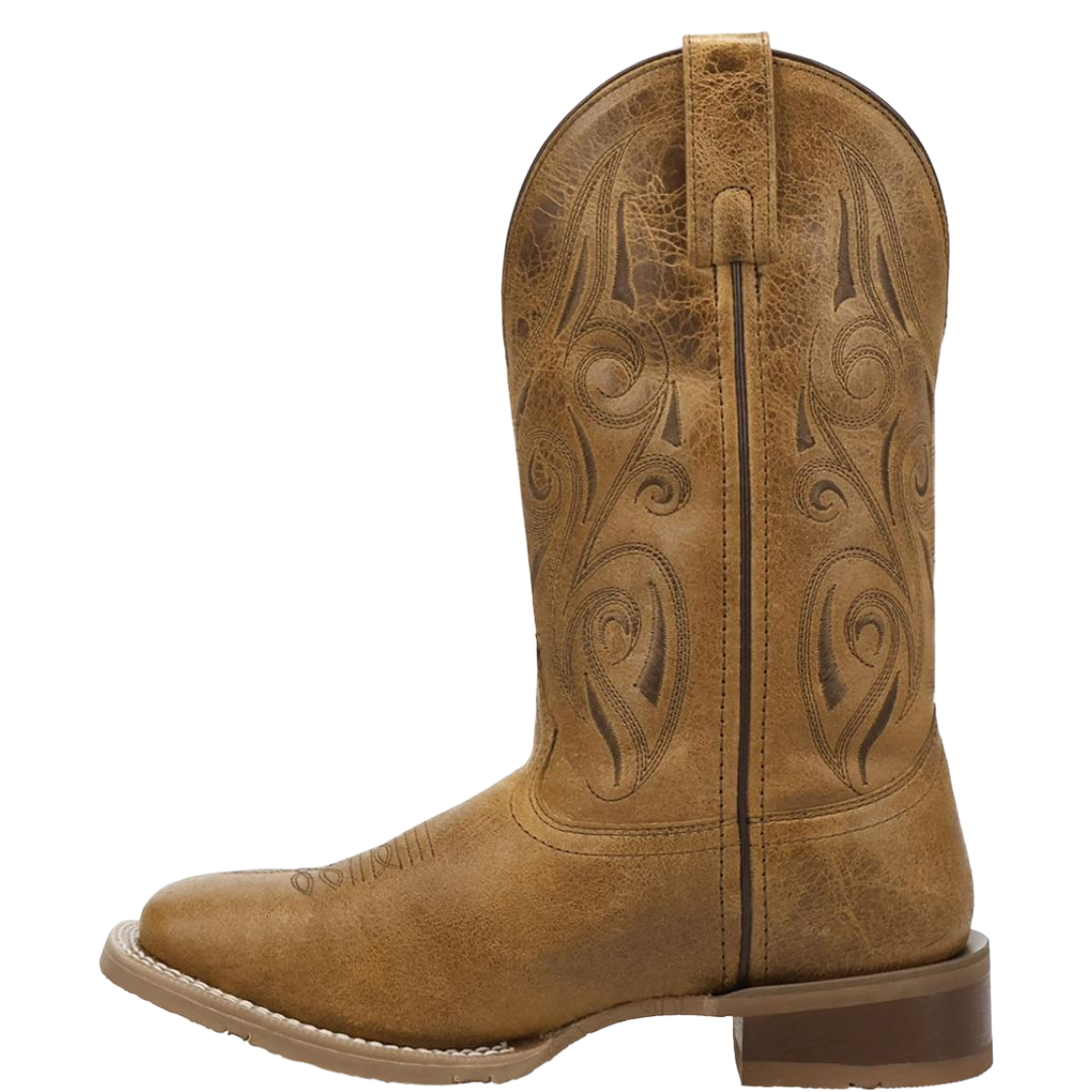 Laredo Ladies Emberlynn Tan Leather Western Boot 2032