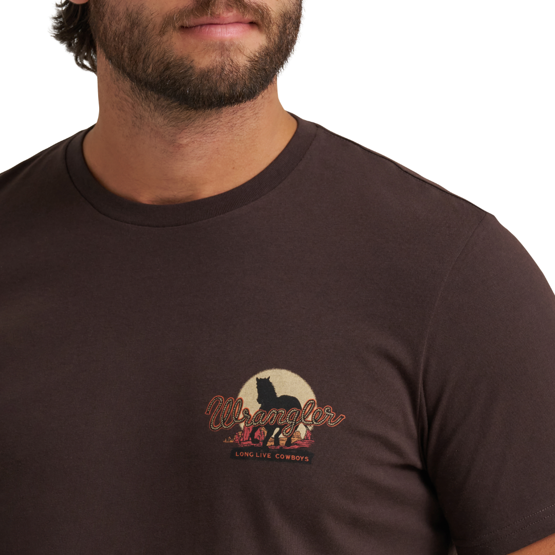 Wrangler Men's Mole 'Long Live Cowboys' Graphic T-Shirt 112375842