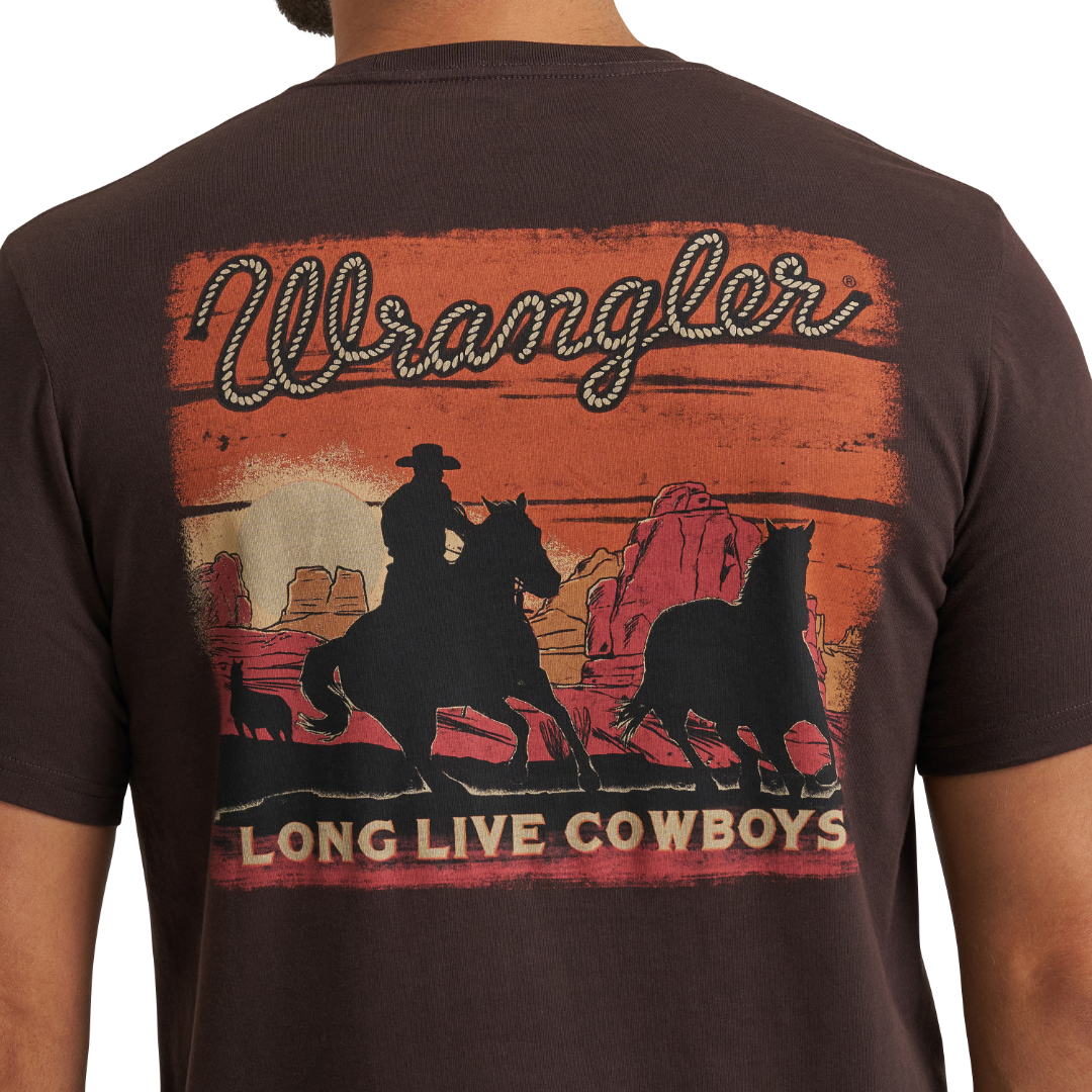 Wrangler Men's Mole 'Long Live Cowboys' Graphic T-Shirt 112375842