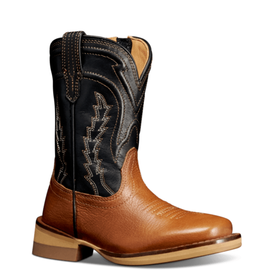 Tecovas Toddler's The Doc Tan Goat Leather Western Boot 80002-TAN