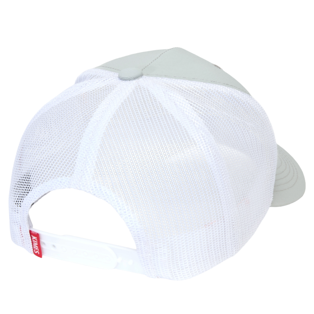 Kimes Ranch Capital Grey Trucker Cap UHA0000213-GY001