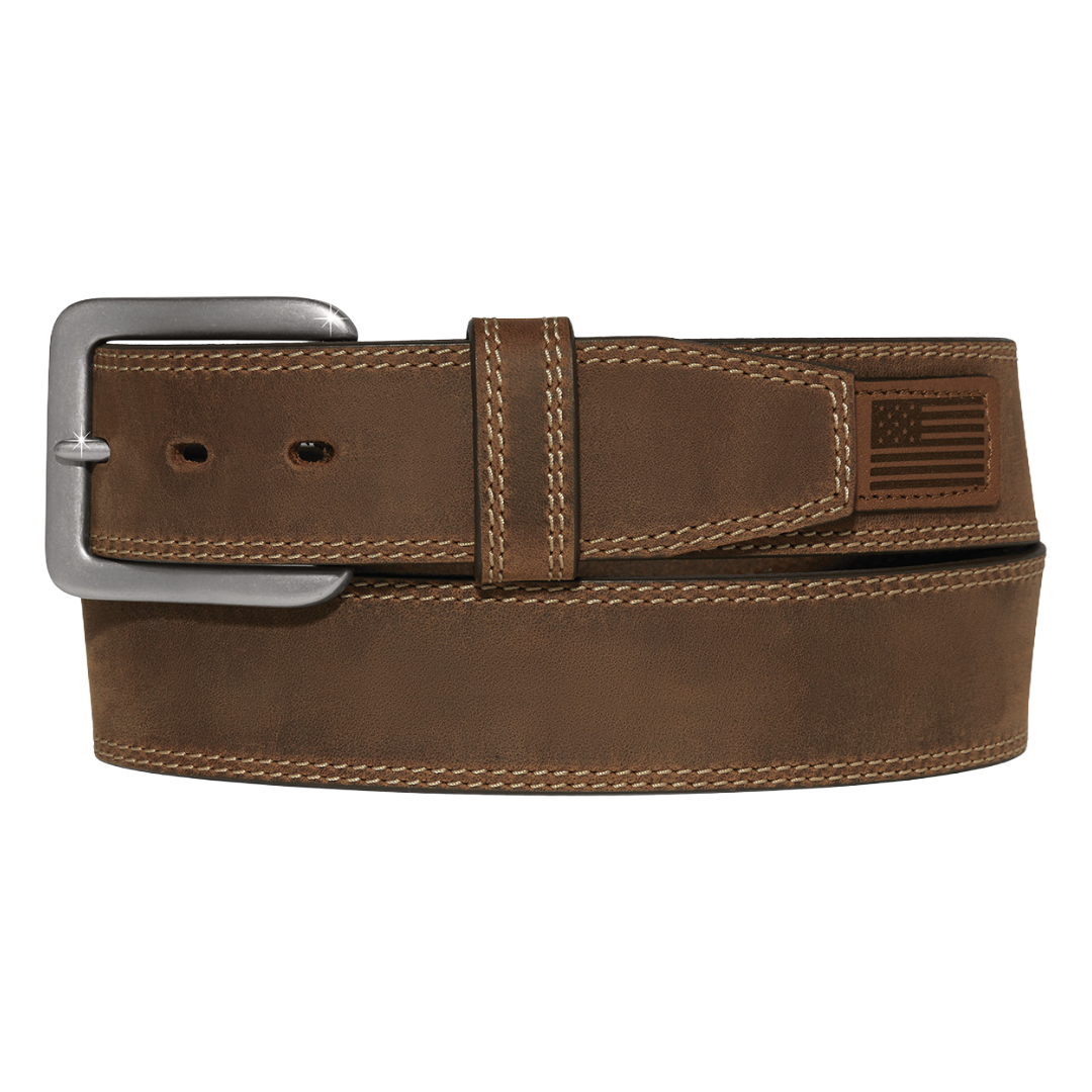 Justin Men's Heritage Brown Western Belt C14225