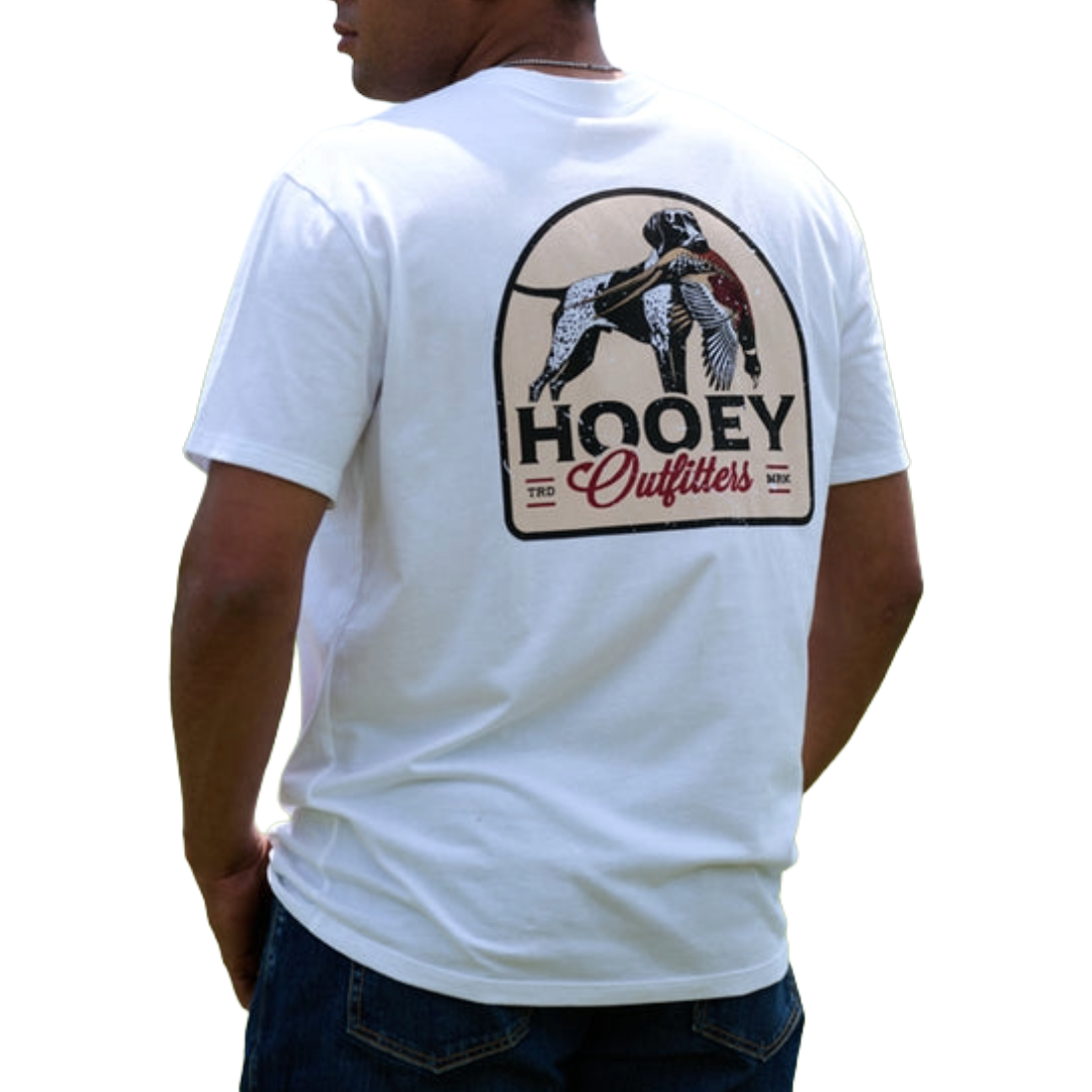 Hooey Men's "Remi" Outfitters Cream T-Shirt HT2614CR