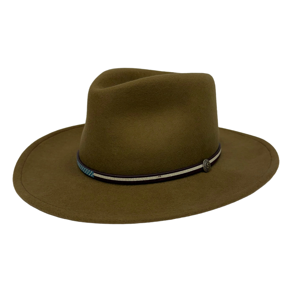 Stetson Bozeman USA 250th Driftwood Crushable Felt Western Hat TWB250-