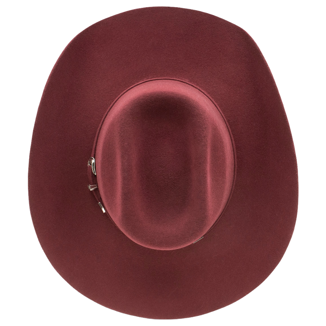 Resistol X Cody Johnson Thunder Hill 3X Burgundy Wool Western Hat RWTHHL-CJ4282