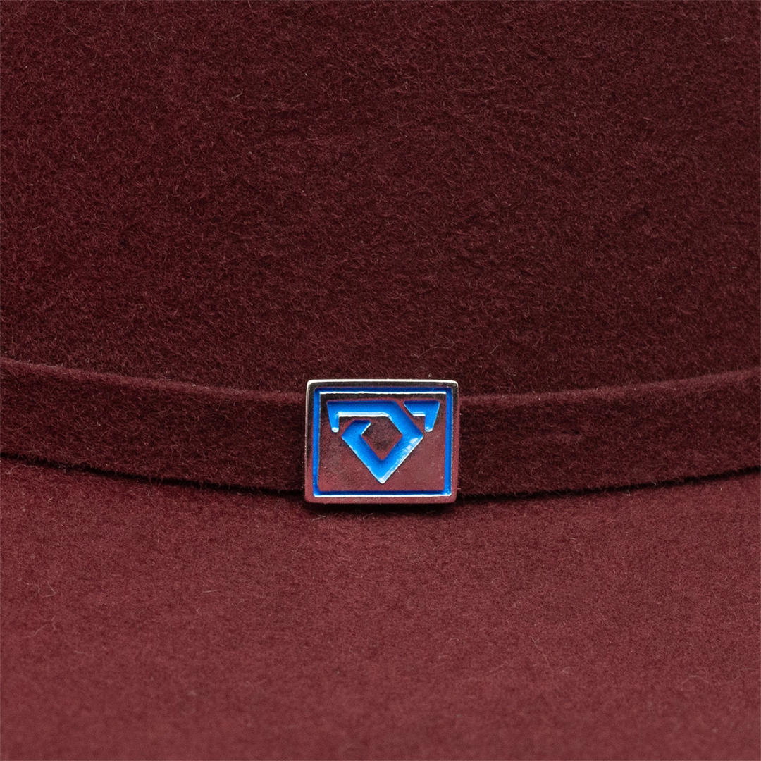 Resistol X Cody Johnson Thunder Hill 3X Burgundy Wool Western Hat RWTHHL-CJ4282