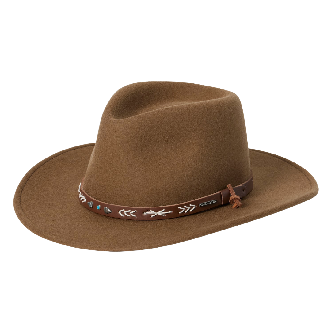Stetson Santa Fe Driftwood Wool Felt Outdoor Hat SWSTFE-8132B5