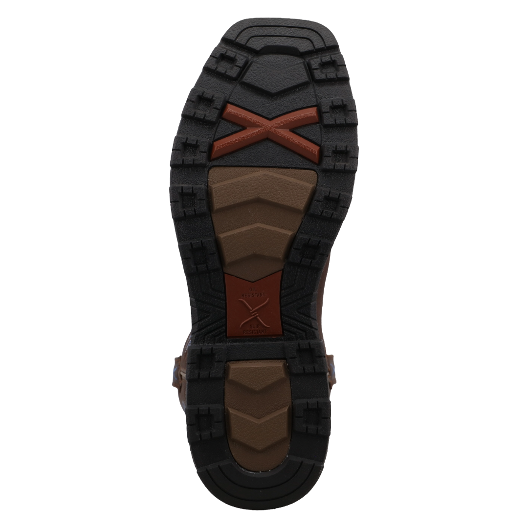Twisted X Men's UltraLite X™ Hickory Brown Nano Toe Waterproof Work Boot MUNW005