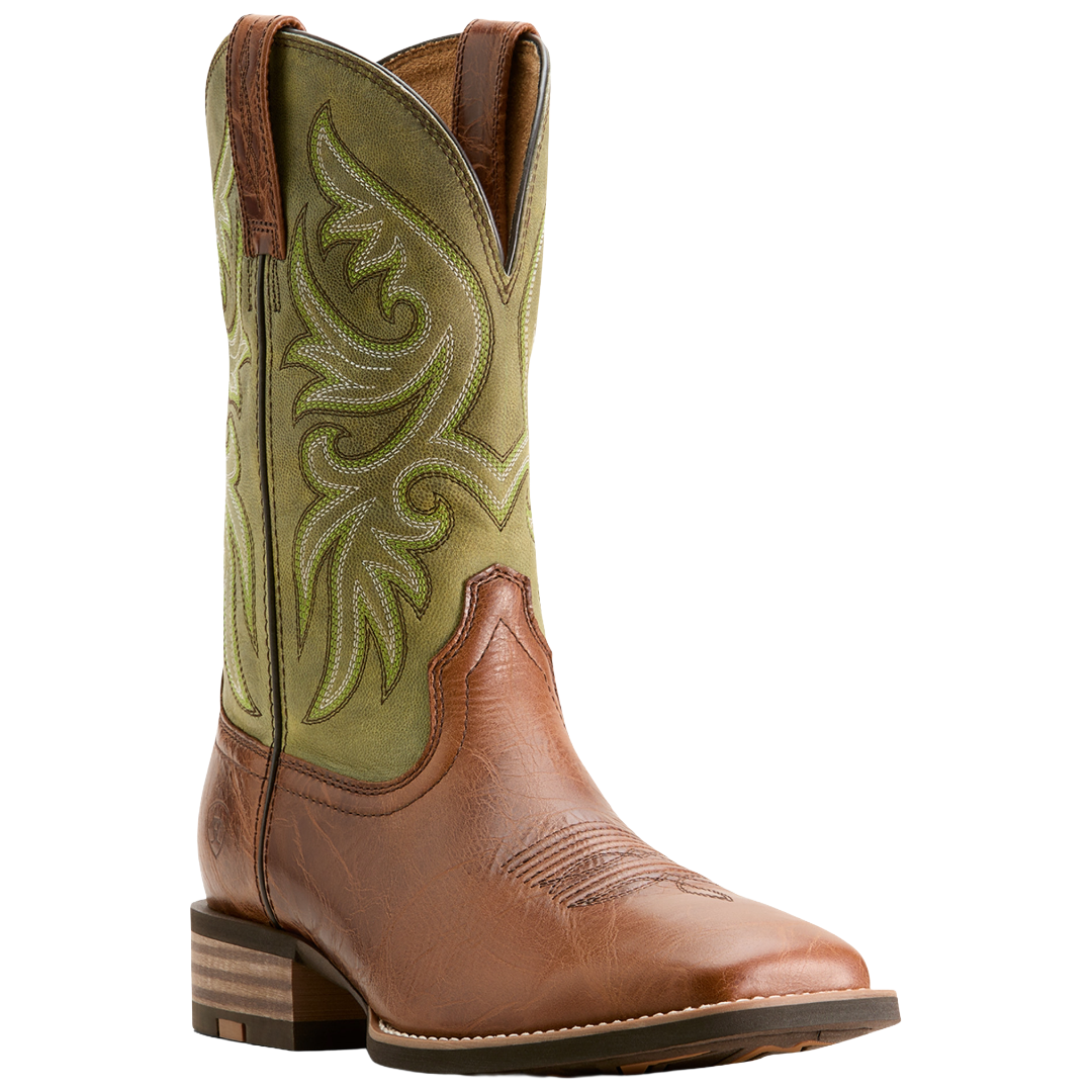 Ariat Men's Slingshot Dark Tan Wide Square Toe Western Boot 10053630