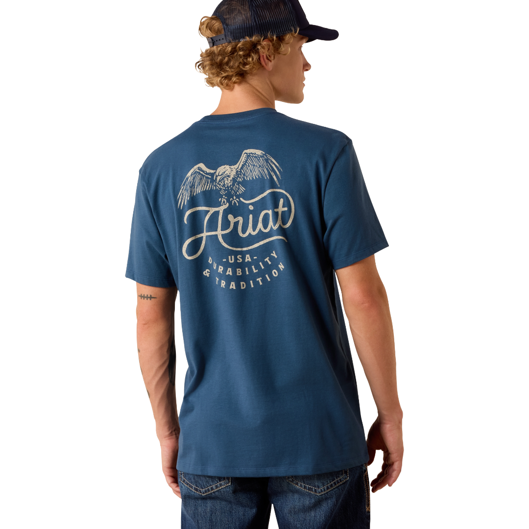 Ariat Men's Drop Down Eagle Key Largo T-Shirt 10073417