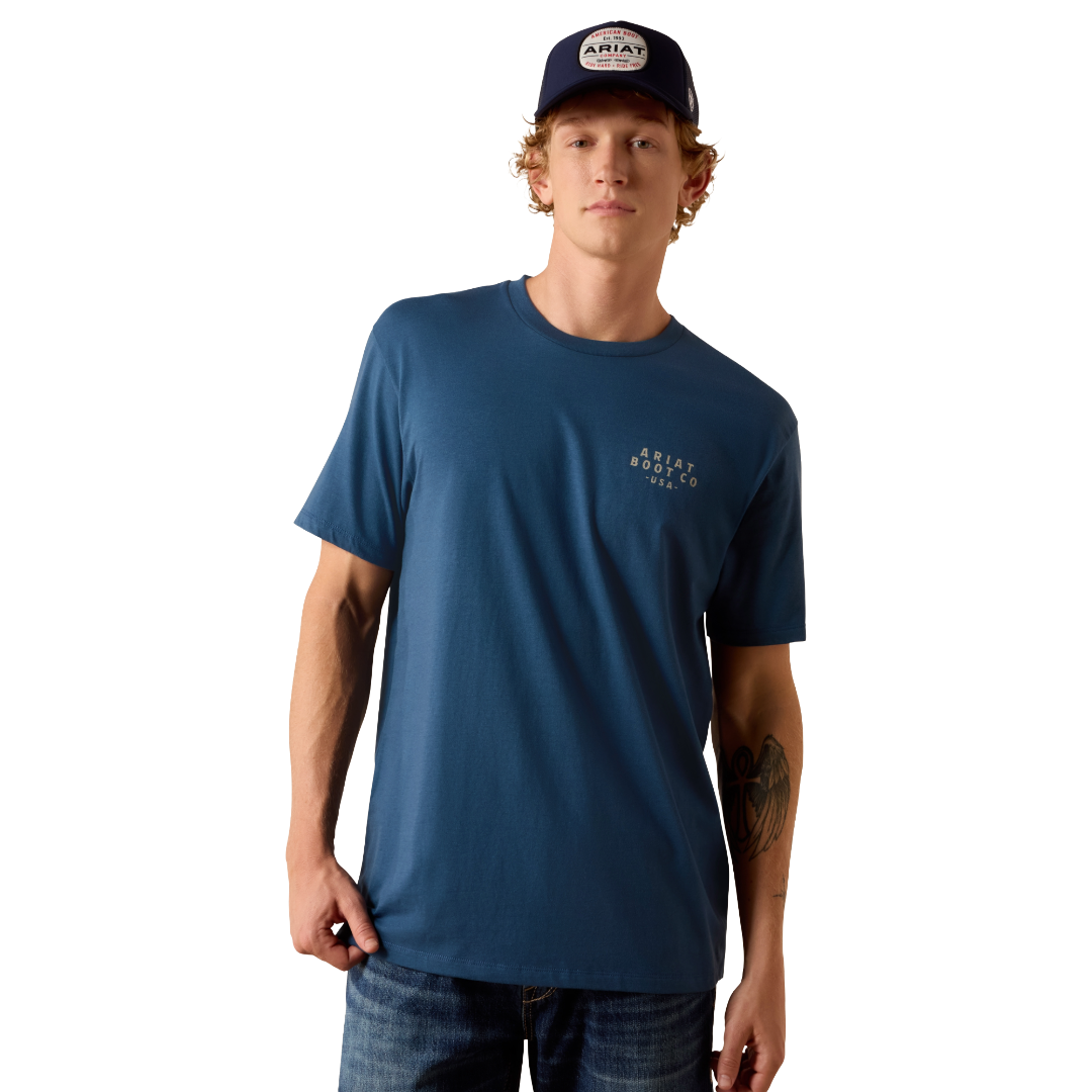 Ariat Men's Drop Down Eagle Key Largo T-Shirt 10073417