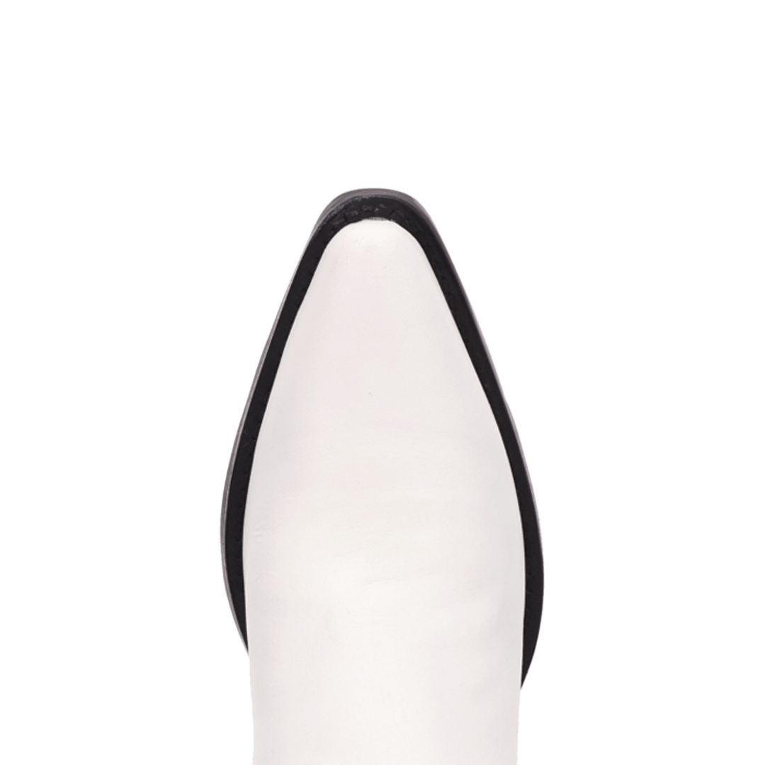 Dingo Ladies White Jukebox Leather Western Boot DI2421