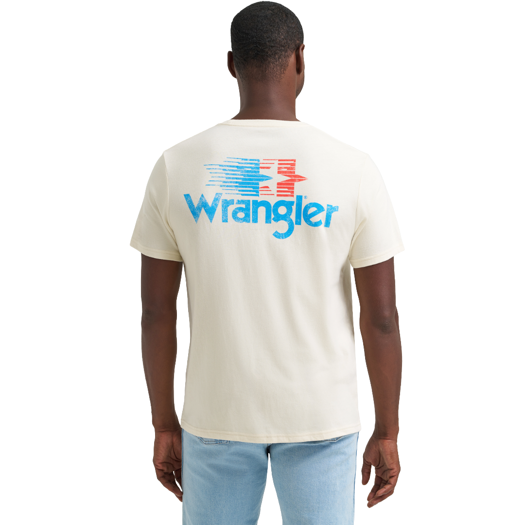 Wrangler Men's Graphic Antique White T-Shirt112375724