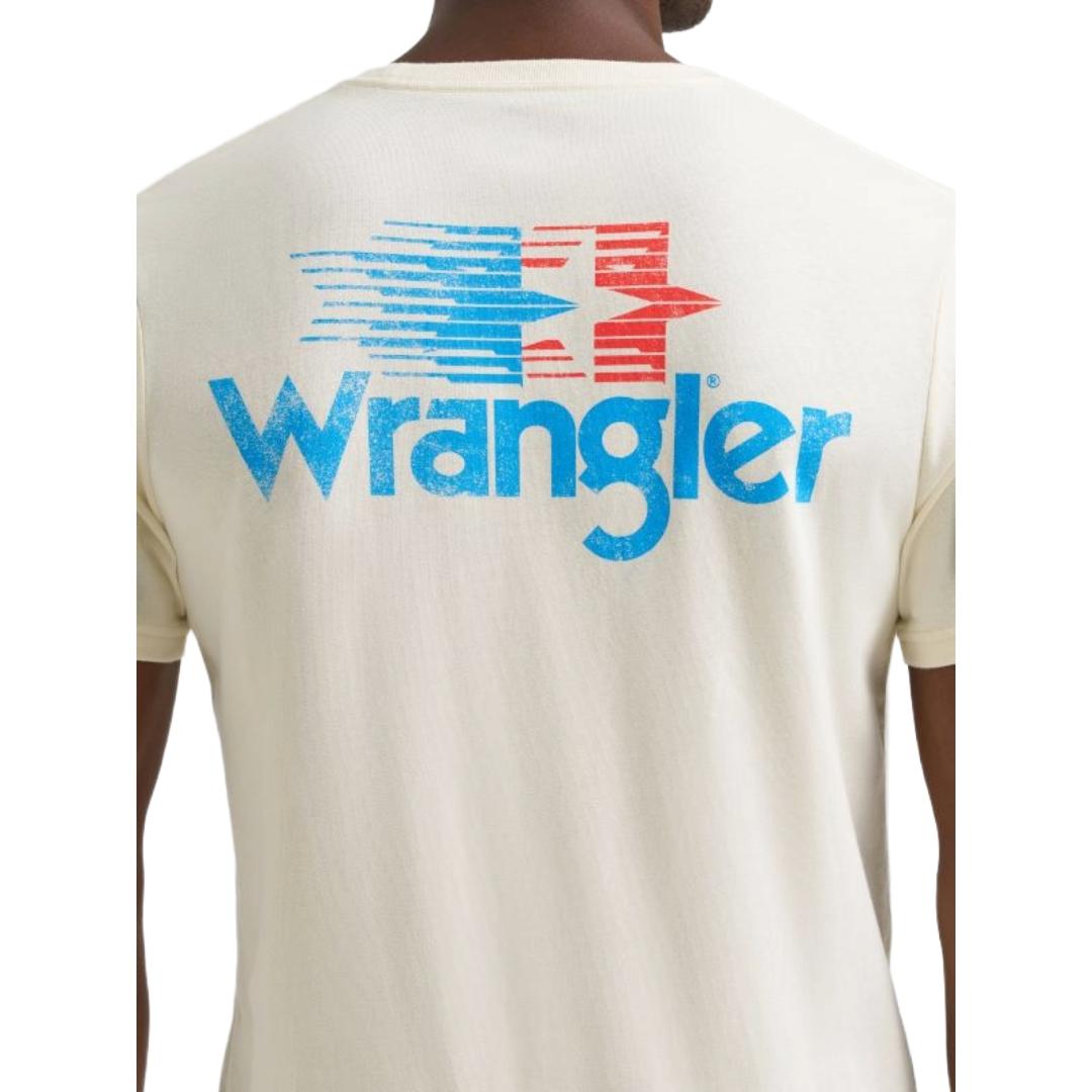 Wrangler Men's Graphic Antique White T-Shirt112375724