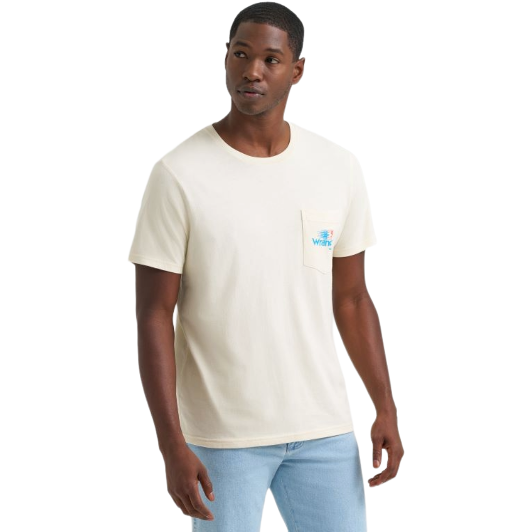 Wrangler Men's Graphic Antique White T-Shirt112375724