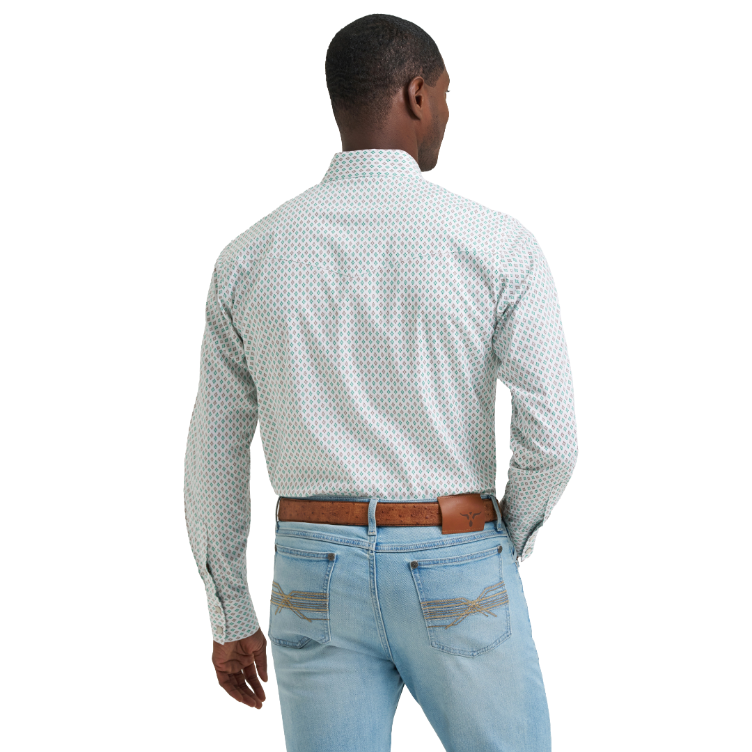 Wrangler Men's 20X Competition Advanced Comfort Classic Fit Snap Shirt 112378711