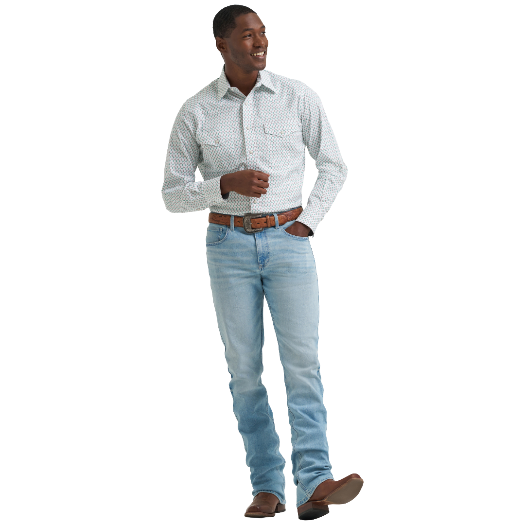 Wrangler Men's 20X Competition Advanced Comfort Classic Fit Snap Shirt 112378711