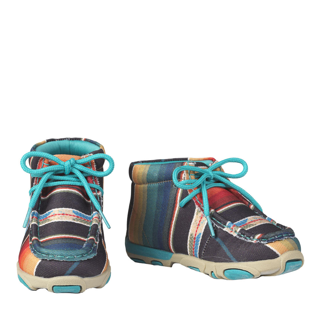 Twister Toddler's Elise Turquoise Serape Casual Shoe 443002533