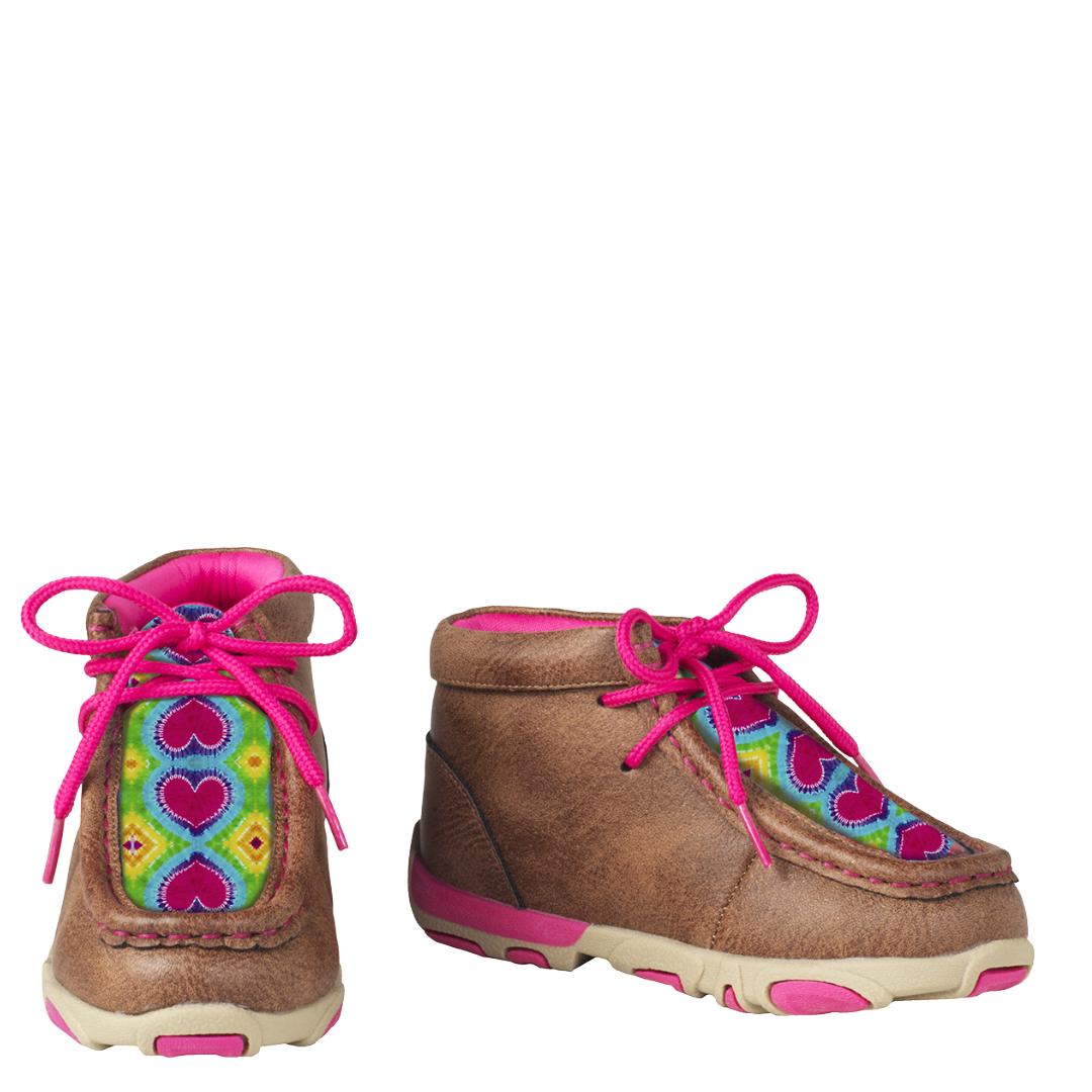 Twister Toddler's Fuchsia Tie Dye Causal Shoe 443002802