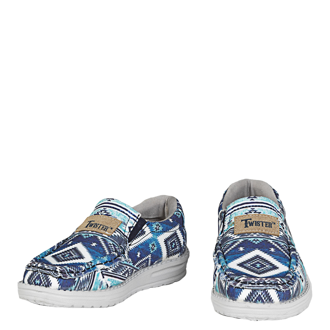 Twister Toddler Diego Blue Southwest Print Casual Shoe 443003927