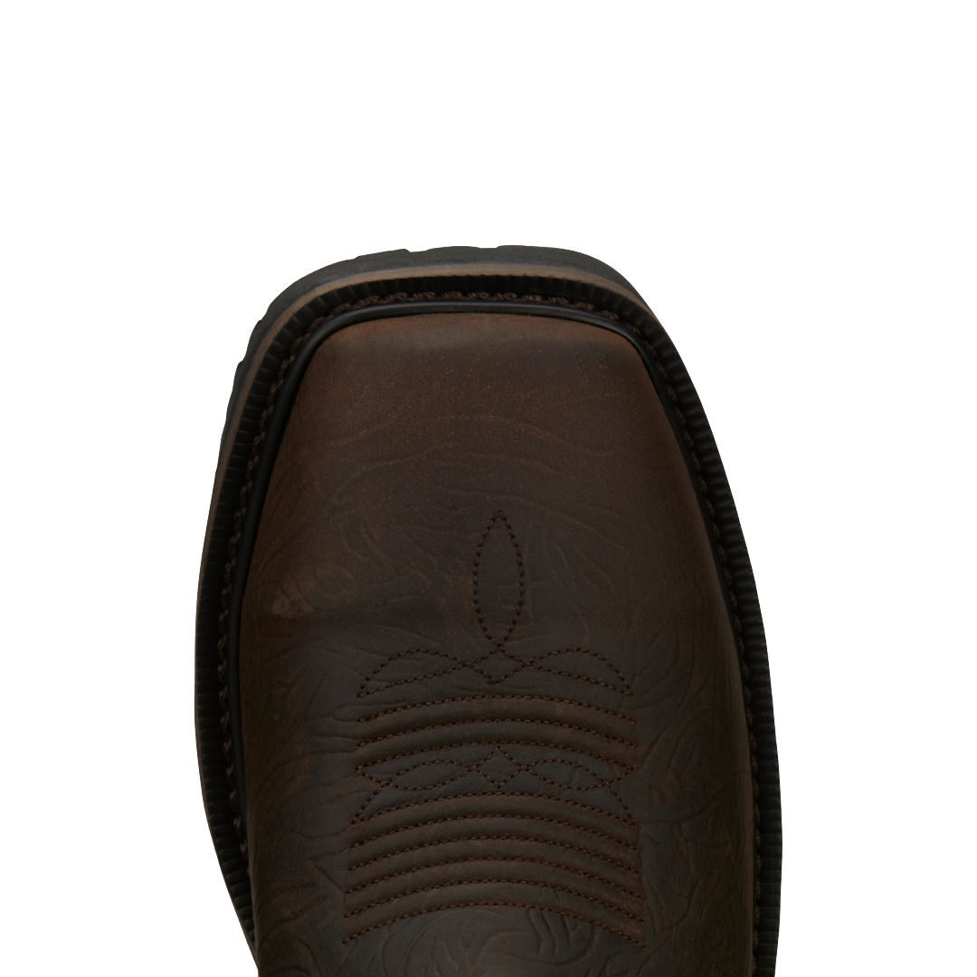 Justin Men's Joist 11" Aged Brown Waterproof Composite Toe Work Boot SE4625