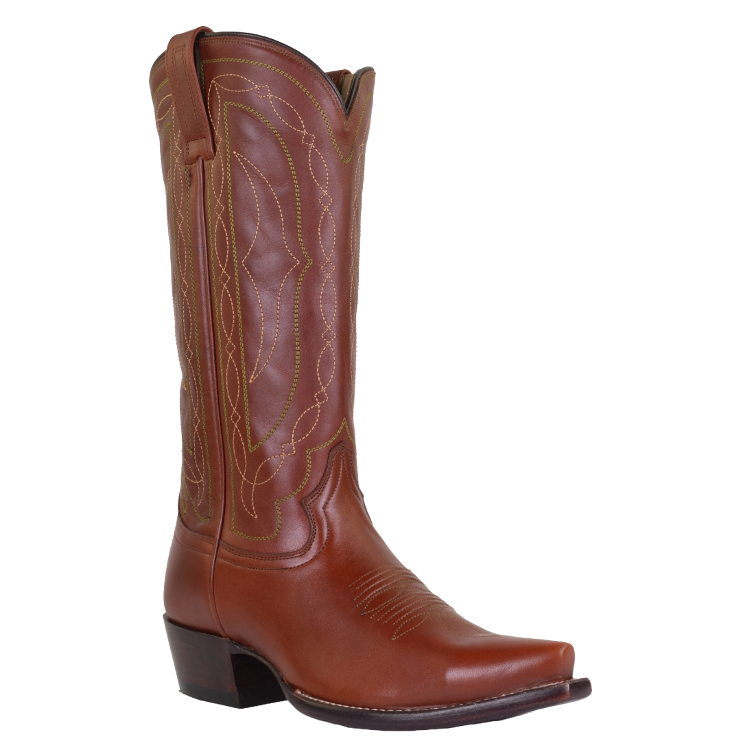 HYER Ladies Wildcat Whiskey Brown Western Boots HW56035