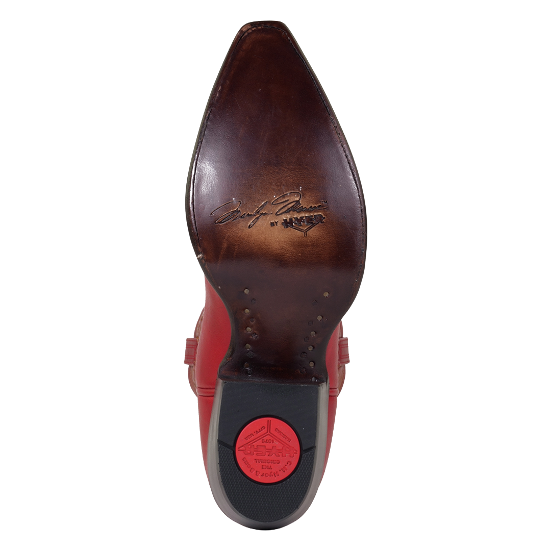 HYER Ladies Wildcat Siren Red Tall Western Boots HW56038