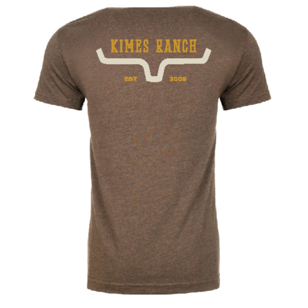 Kimes Ranch Men's Bar Doors Espresso T-Shirt MSH0000159-BN004