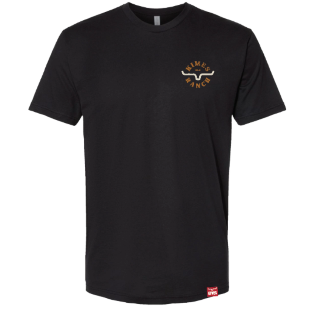 Kimes Ranch Uncomplicated Black T-Shirt MSH0000197-BK001
