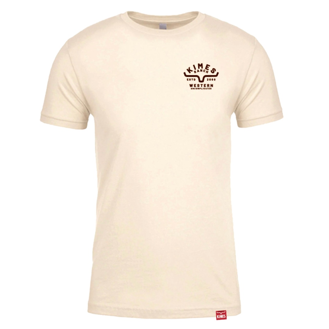 Kimes Ranch Men's Grandview Natural T-Shirt MSH0000225-BE006