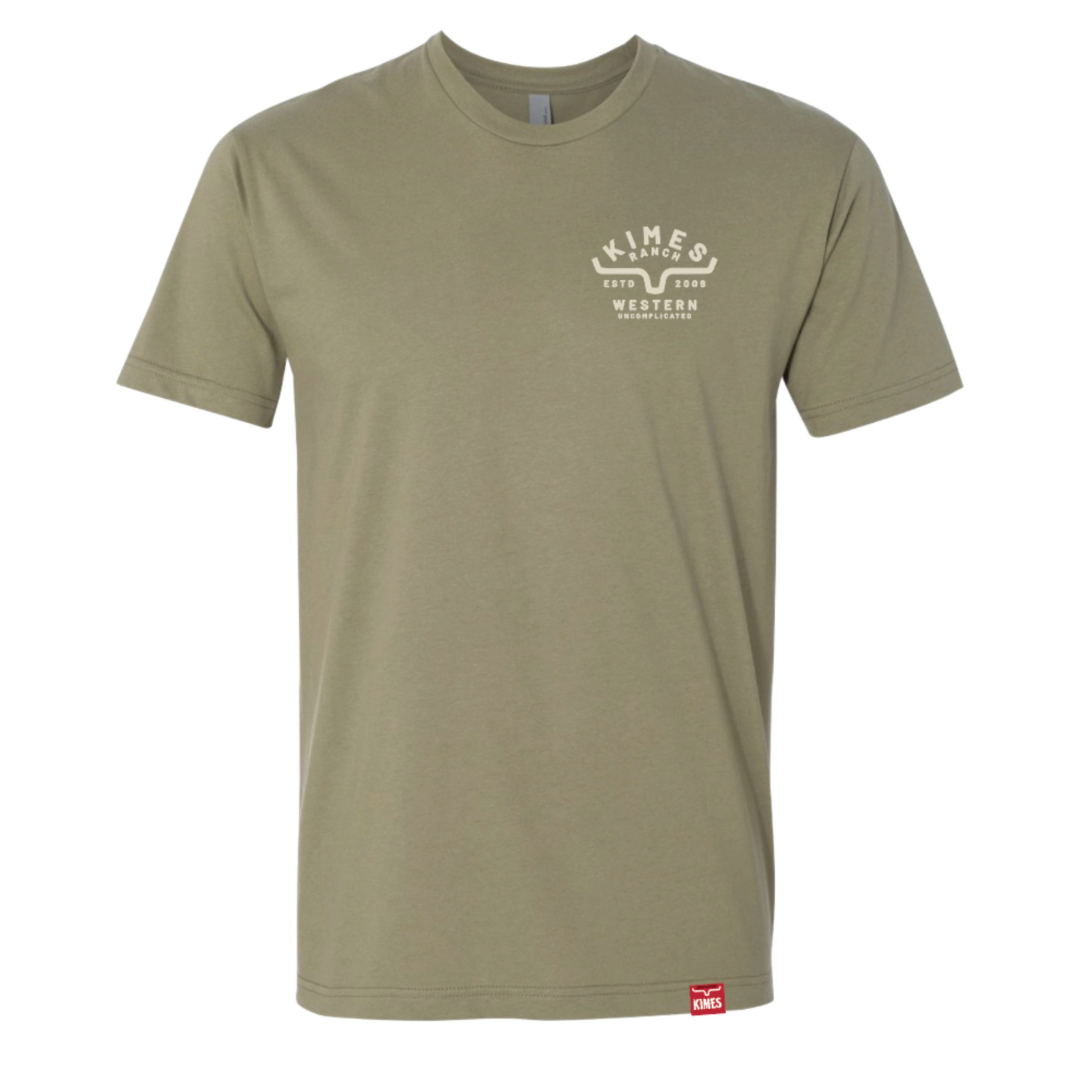 Kimes Ranch Men's Grandview Light Olive T-Shirt MSH0000225-GN003