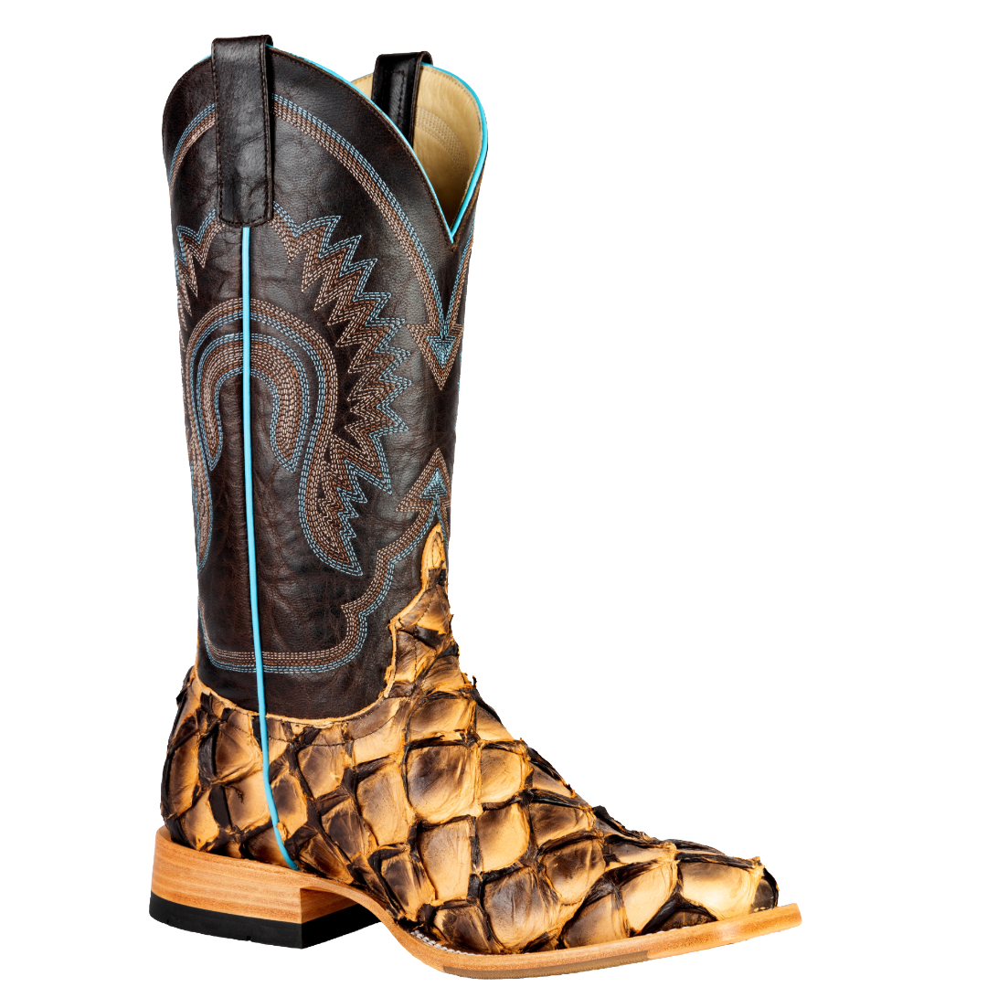 Horse Power Men's Toast Big Bass Chocolate Brown Western Boot HP8073 - Wild West Boot Store