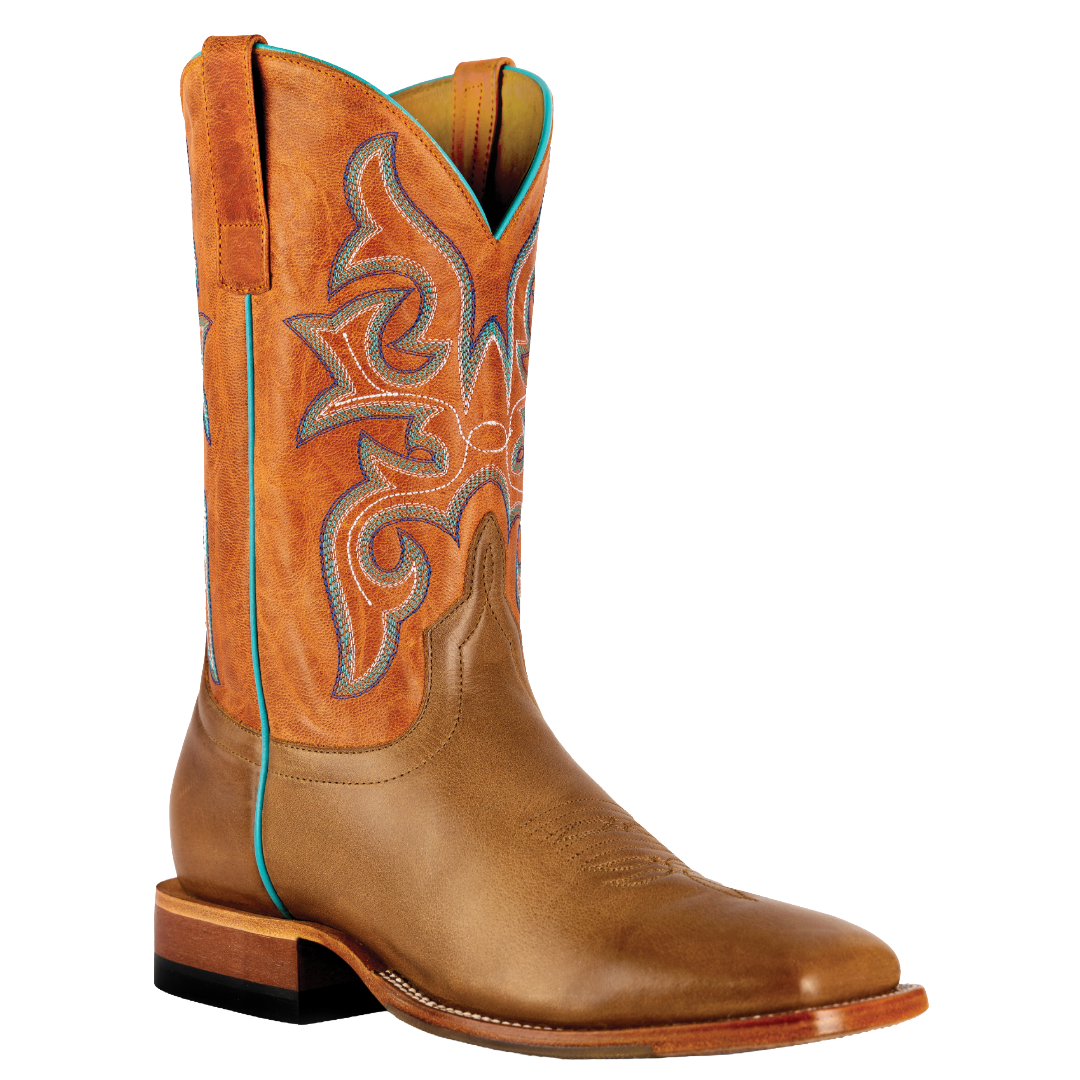 Horse Power Men's Honey Sugared Classic Tan Western Boot HP1885 - Wild West Boot Store