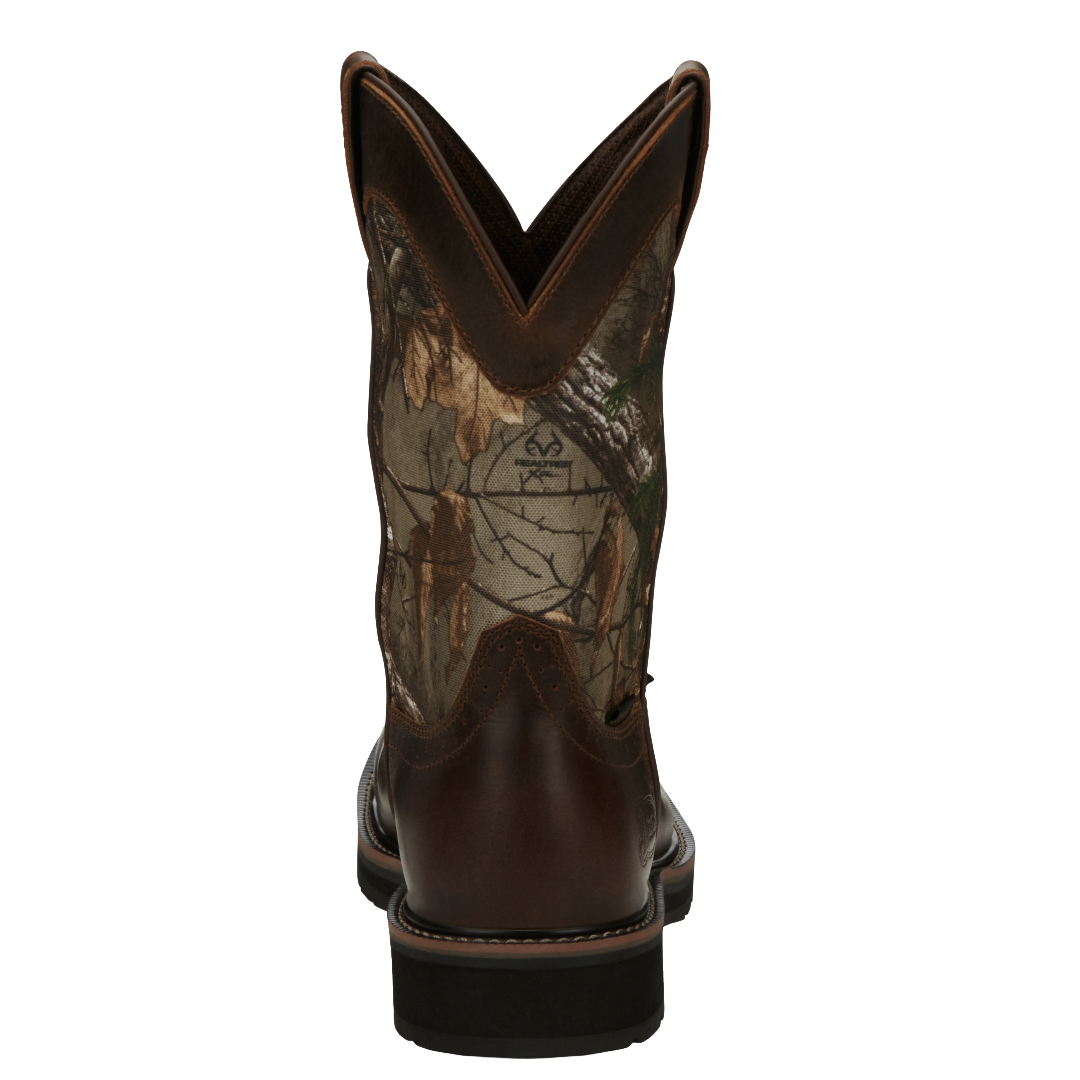 Justin Men's Trekker Chocolate Waterproof Composite Toe Work Boot SE4677