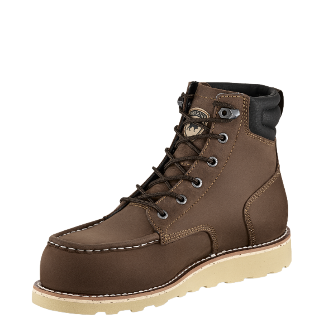 Irish Setter Men's Pipestone Brown 6"  Work Boots 84631