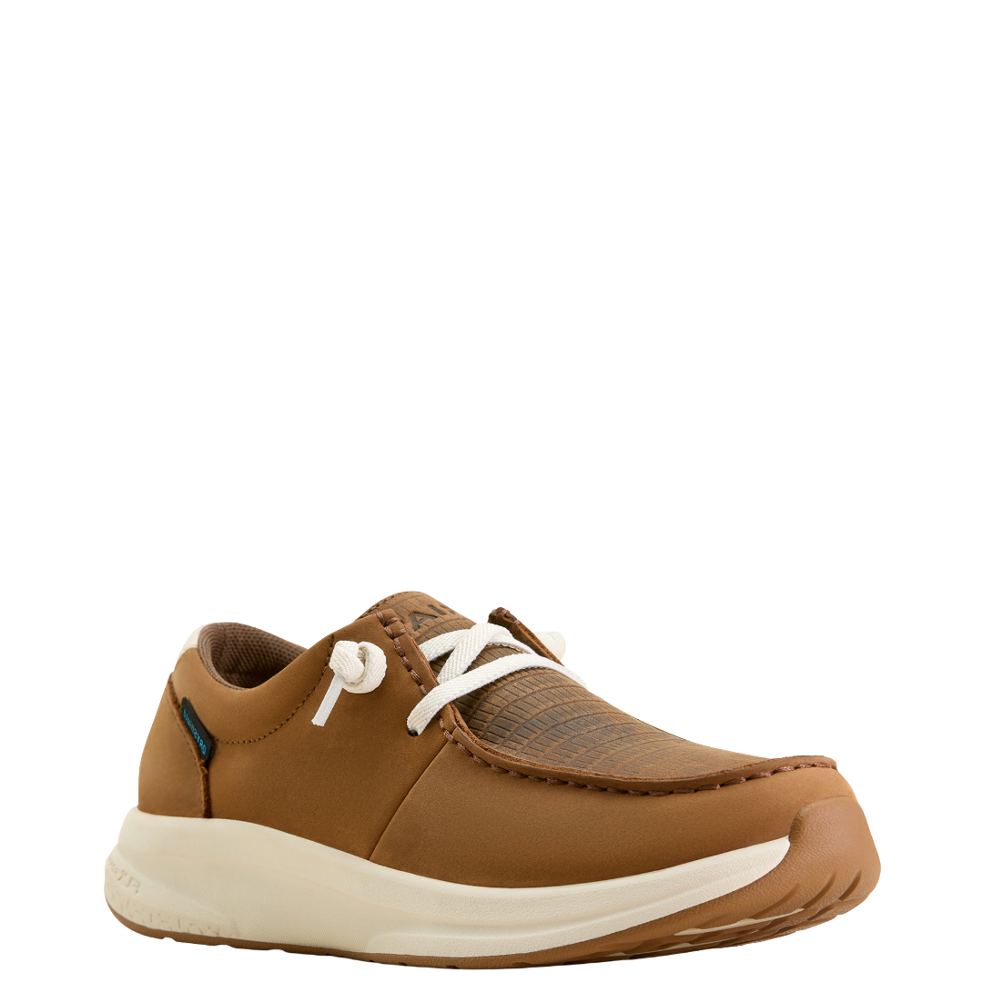 Ariat Ladies Buckeye Waterproof Coffee Bean Brown Slip On Shoe 10074340