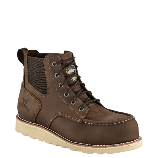 Irish Setter Brown Leather Lace-Up Work Boots 83613 - Irish Setter Hopkin main image 4