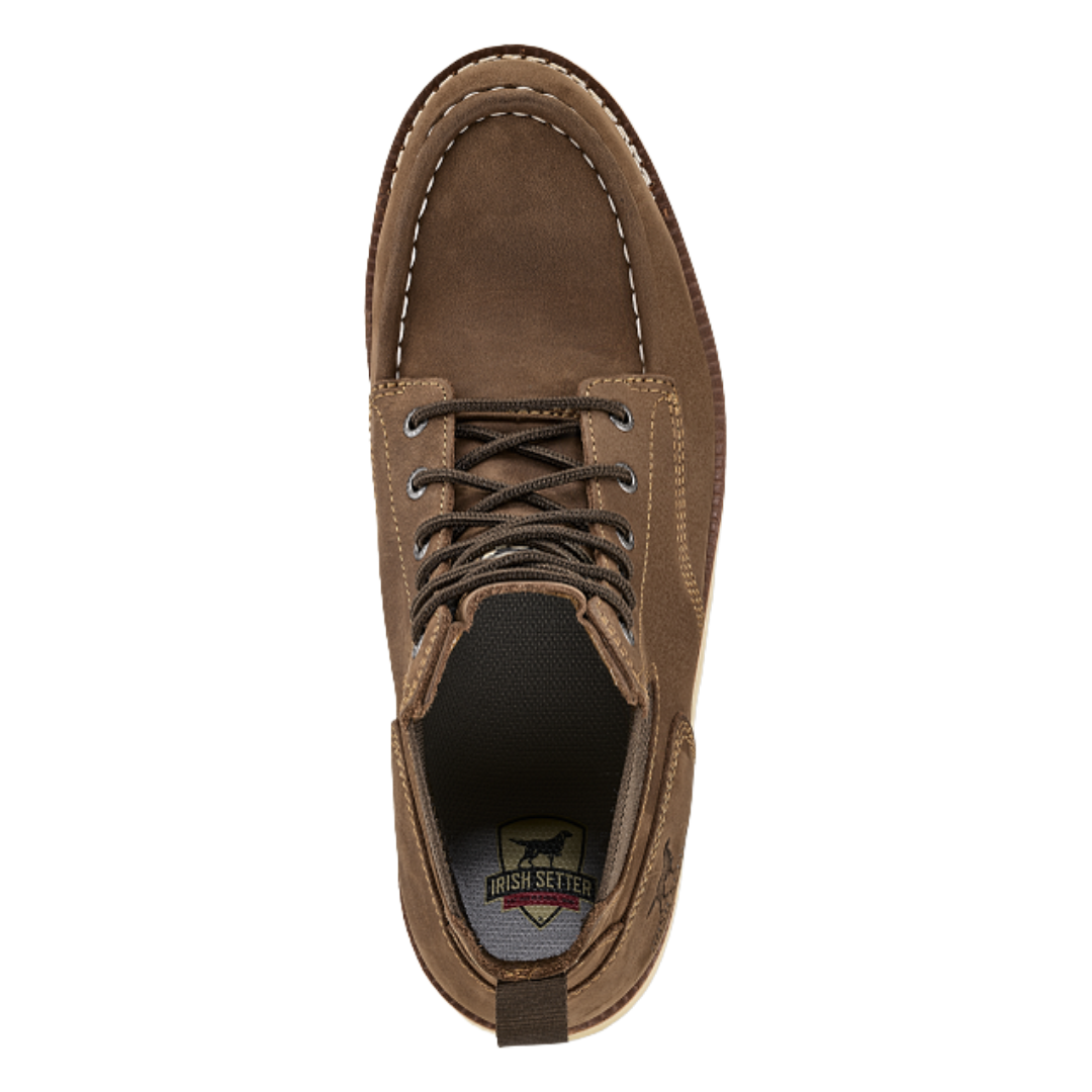 Irish Setter Men's Pipestone  6" Brown Lace Up Steel Toe Work Boot 84632 - Wild West Boot Store