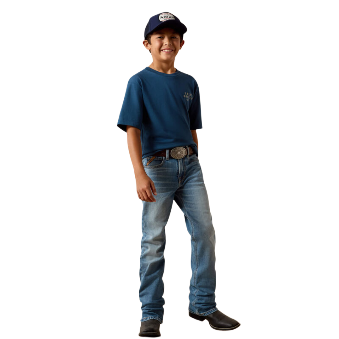 Ariat Youth Boy's Drop Down Eagle Key Largo T-Shirt 10073456