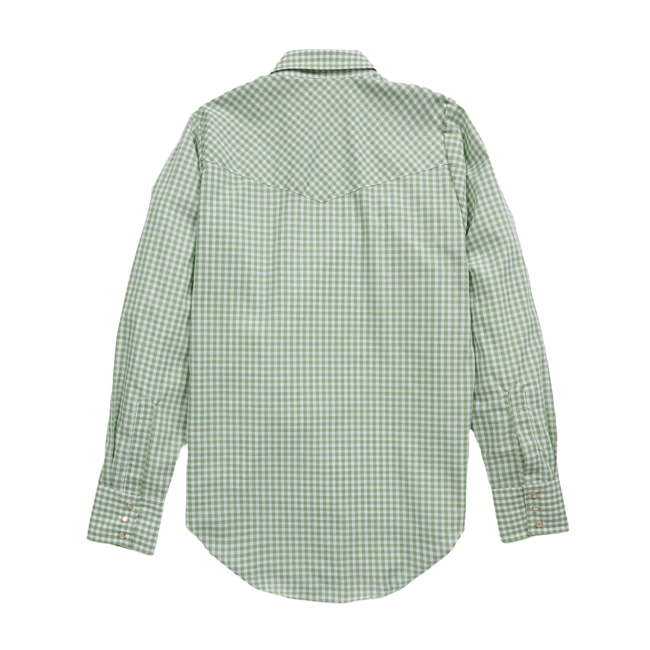 Ely Cattleman Ladies Gingham Sage Green Granddaddy Button Down Shirt CGS5101-SGB